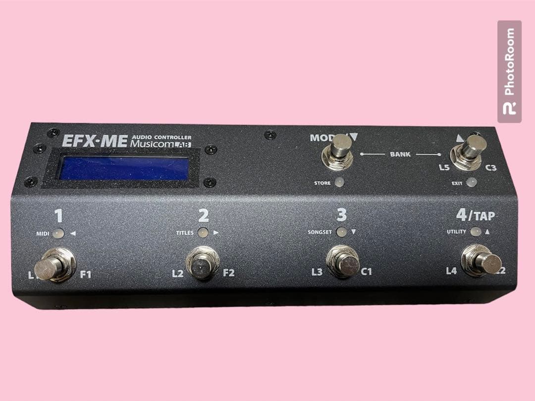【ほぼ未使用】Musicom EFX-MEスイッチャー