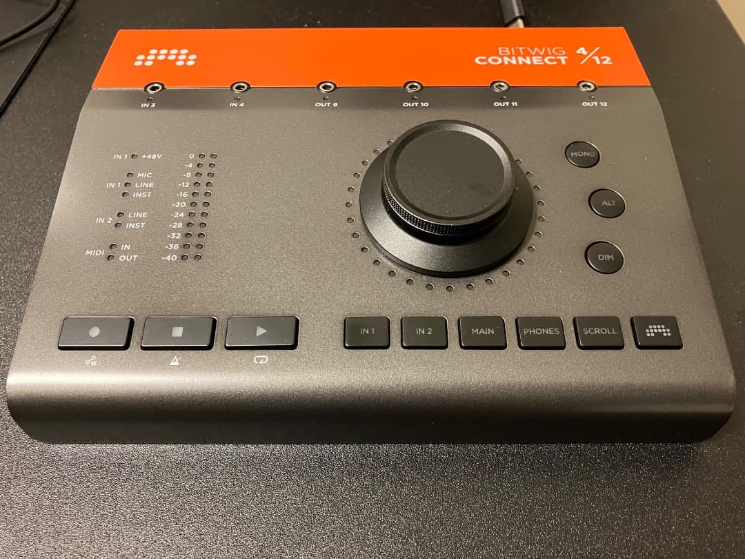 【美品】Bitwig Connect 4/12 オーディオインターフェイス