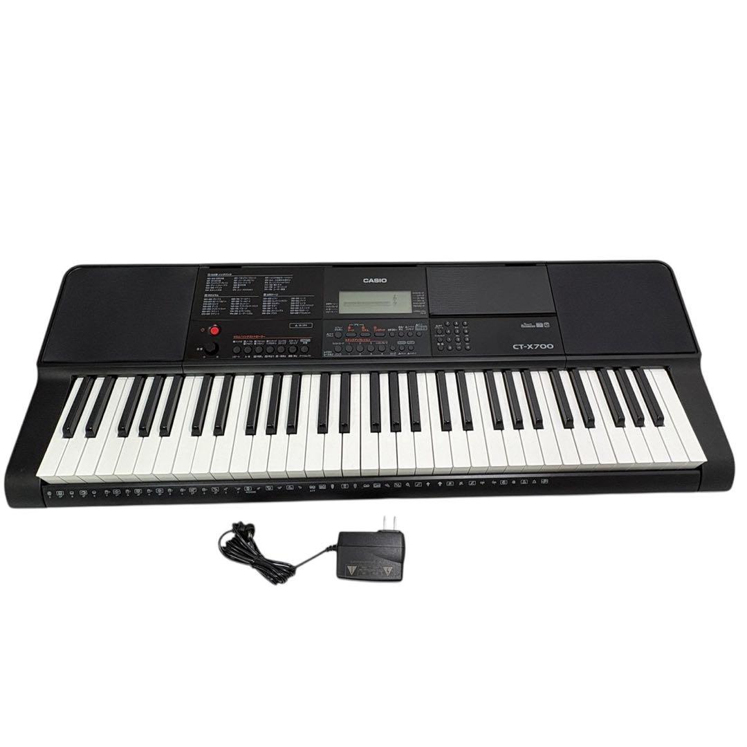 カシオ 電子キーボード Casiotone CT-X700 61鍵盤 ブラック