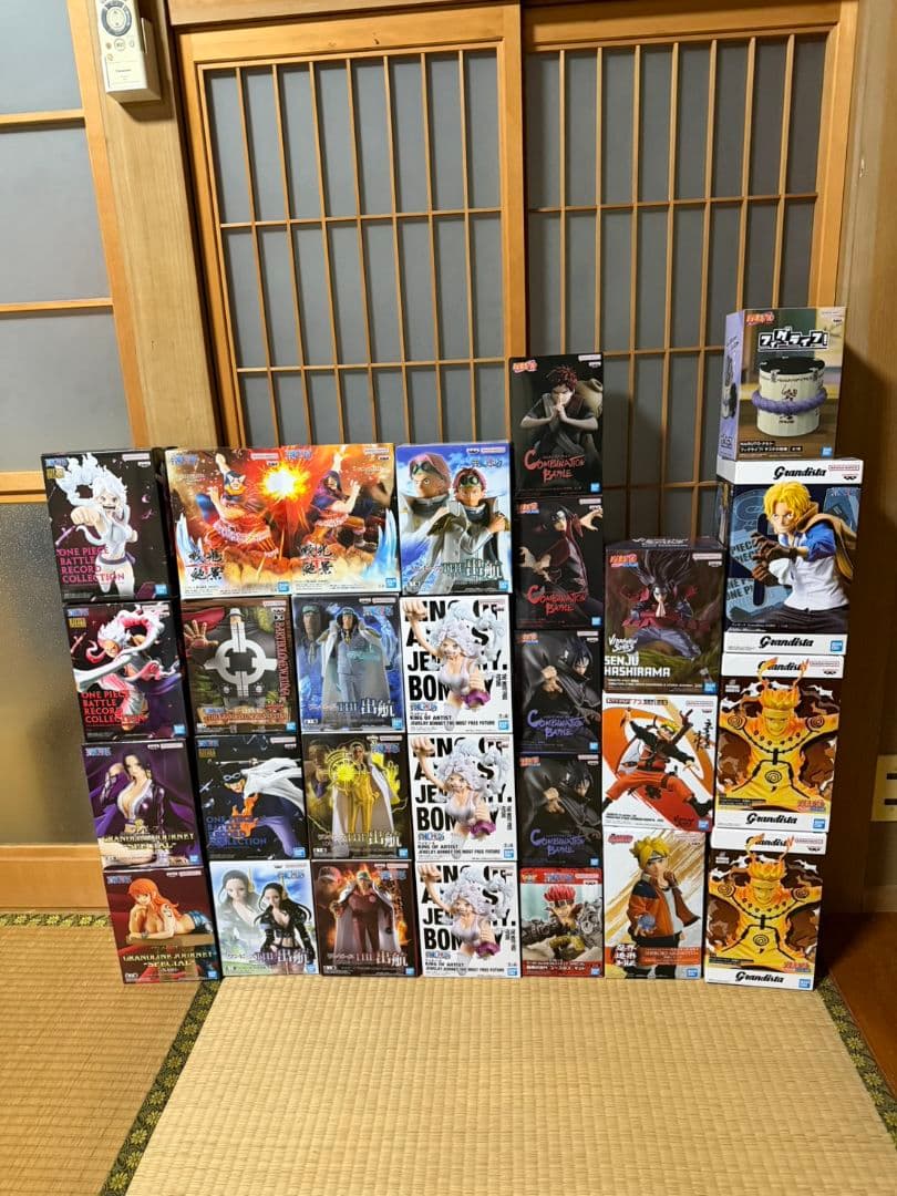 ナルト&ワンピース　未開封プライズフィギュア28体　フィギュアまとめ売り