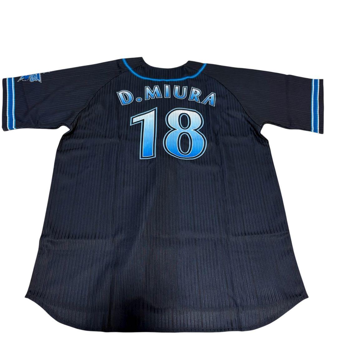 横浜DeNAベイスターズ　ユニフォーム　ビジター　三浦大輔　18 サイズO