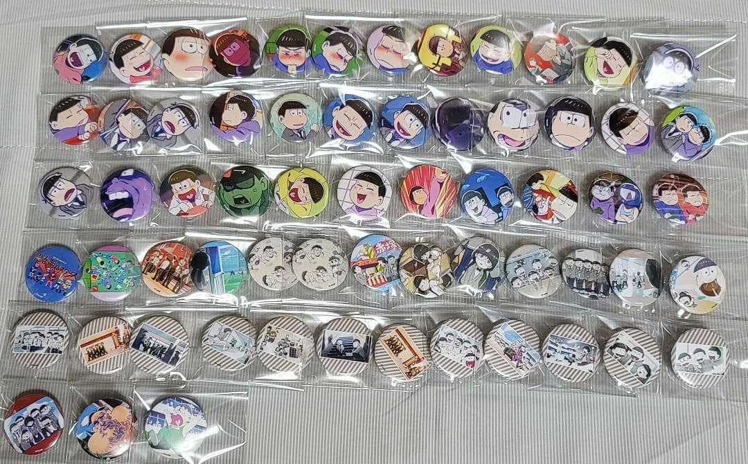 えいがのおそ松さん ミニ缶バッジ 63個セット