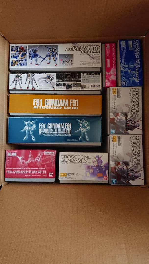 ガンプラ 1/100 MG マスターグレード 10点セット 未組立 F91 V2