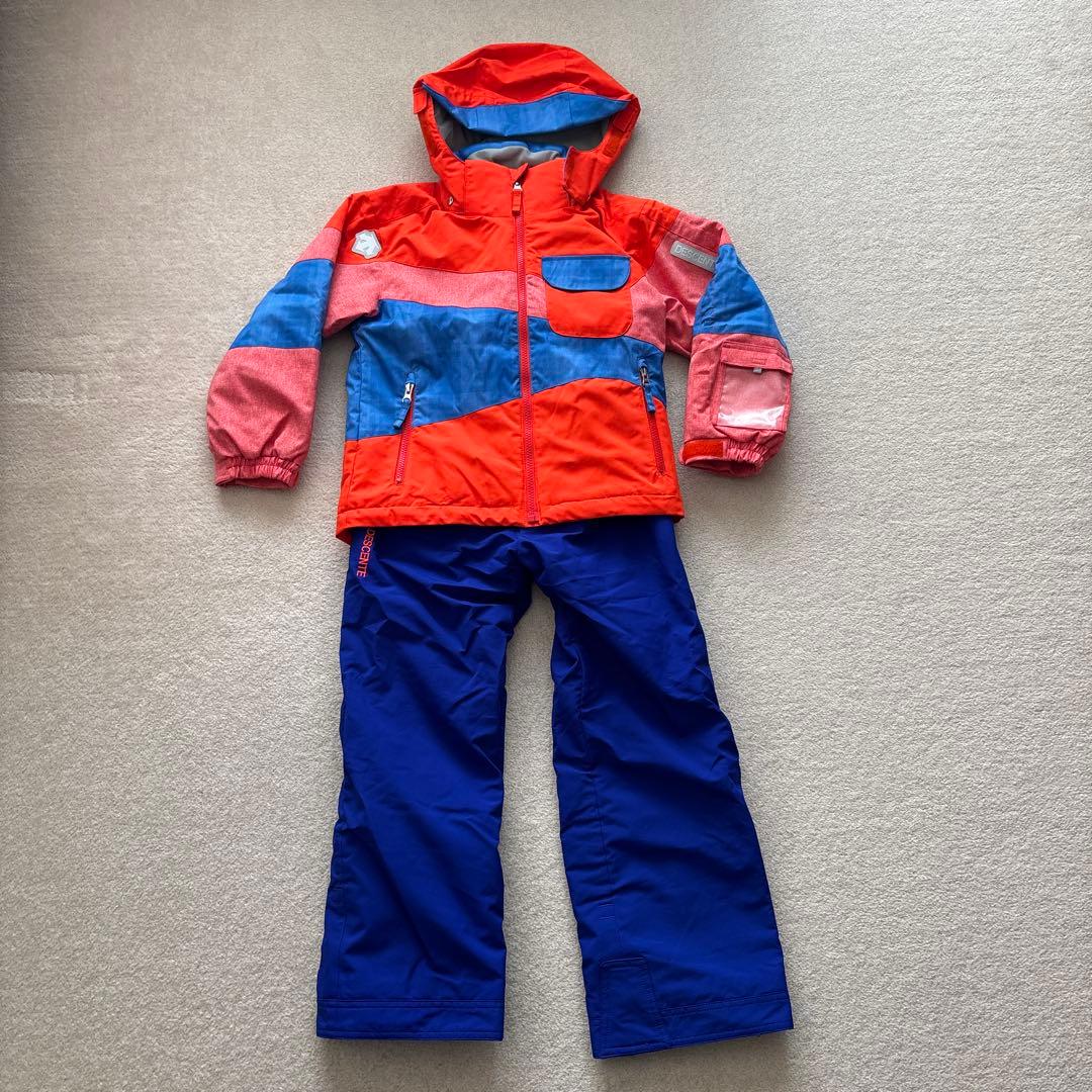 DESCENT 子ども用スキーウェア上下セット美品130