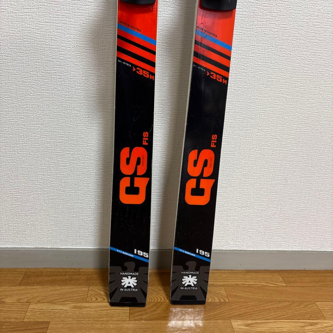 ブリザードFIS GS 195㎝ アルペンスキー板　スキーレーシング