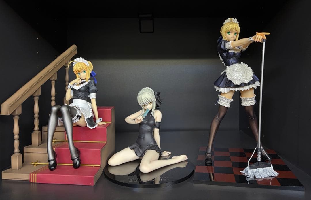 Fate セイバーフィギュア3体セット
