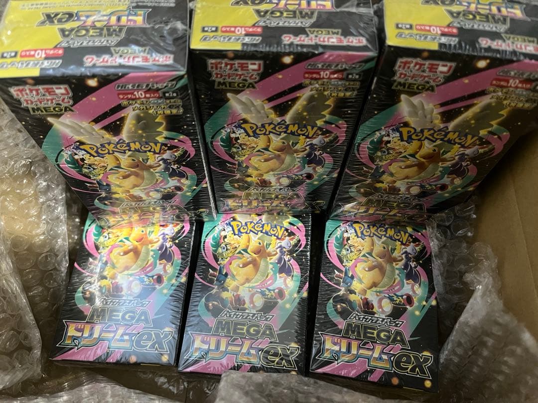 ポケモンカードゲーム MEGAハイクラスパック MEGAドリームex ６BOX