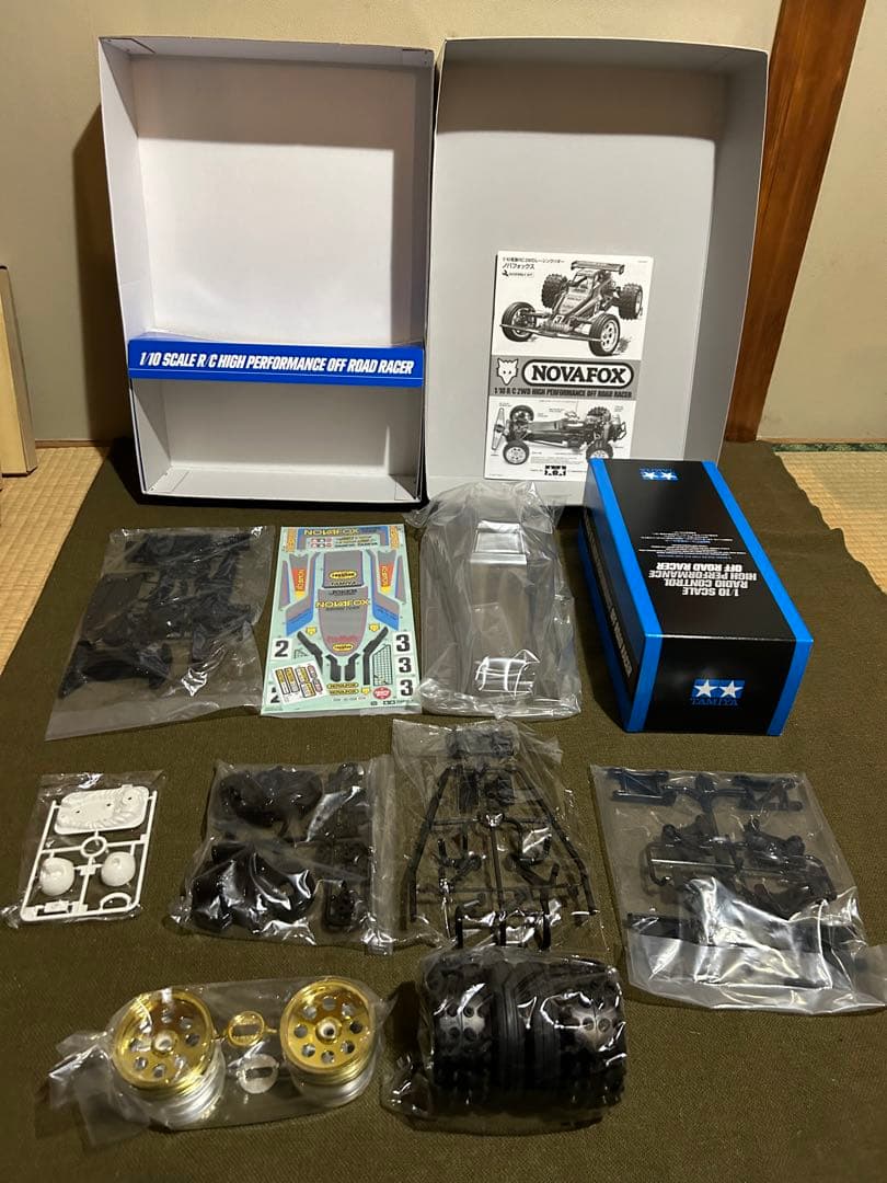 【1/10】タミヤ RCノバフォックス 未使用品 ラジコン