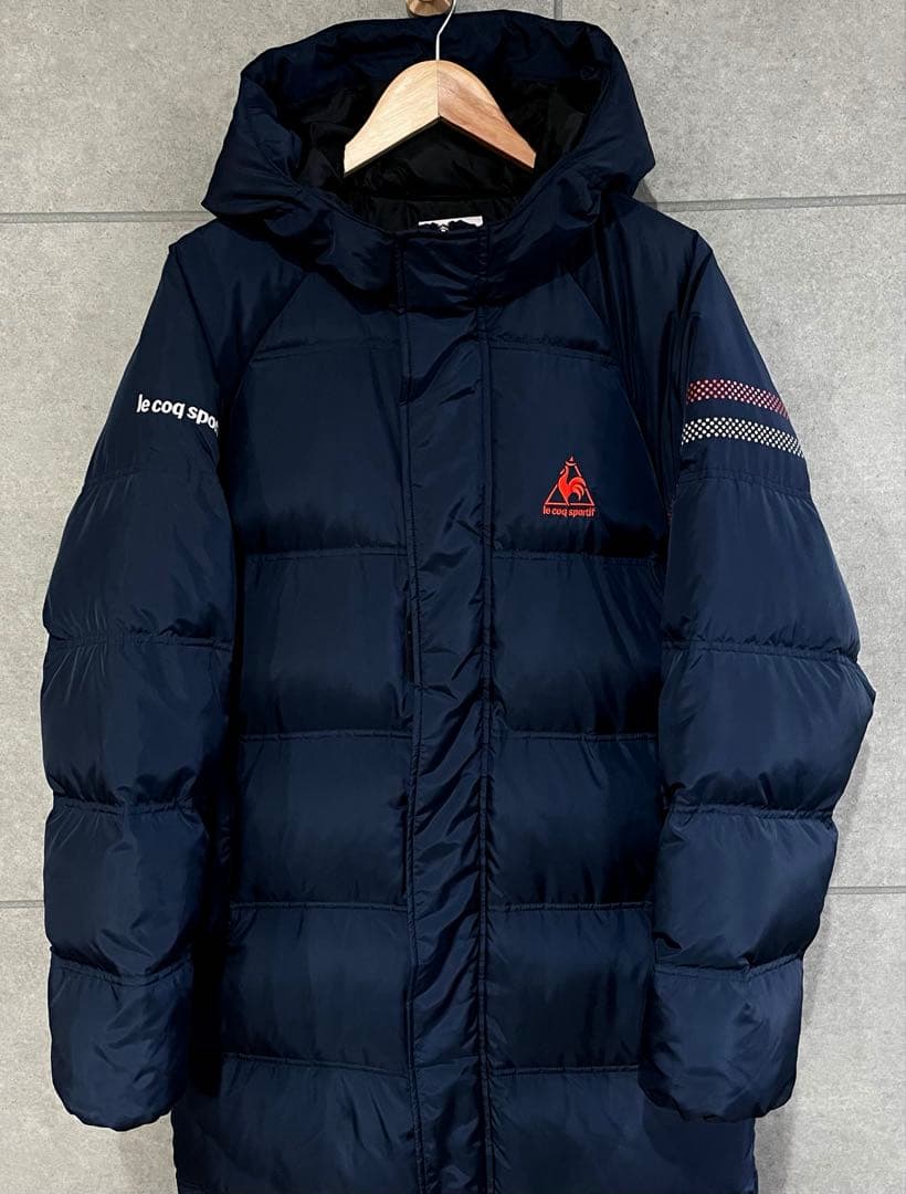 ゆ*る様 le coq sportif ダウン ベンチコート ロングダウンコート