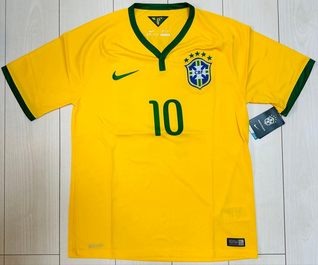 ブラジル代表 2014 ユニフォーム ネイマール Mサイズ