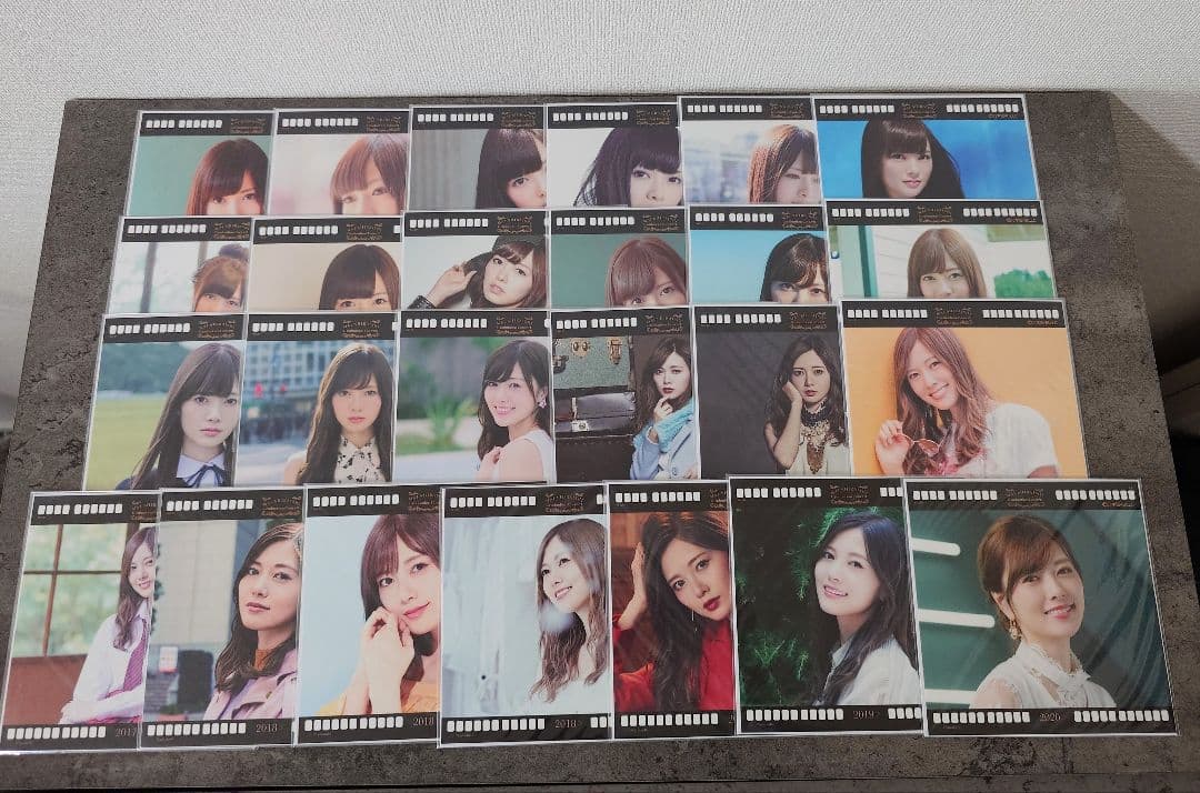 乃木坂46 白石麻衣 個別静電気ポスター フルコンプ