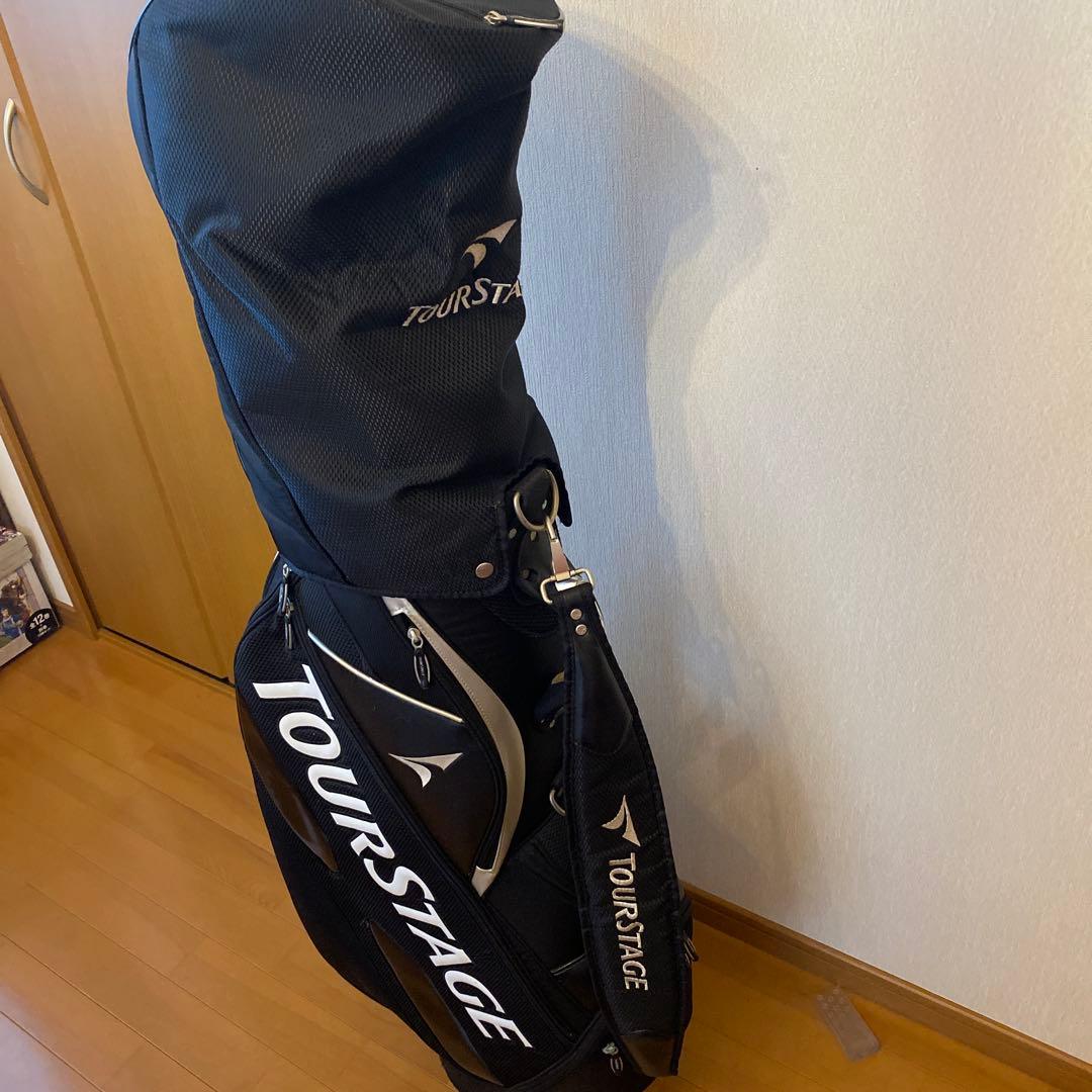 こた　TOURSTAGE フルキャディバッグ 黒