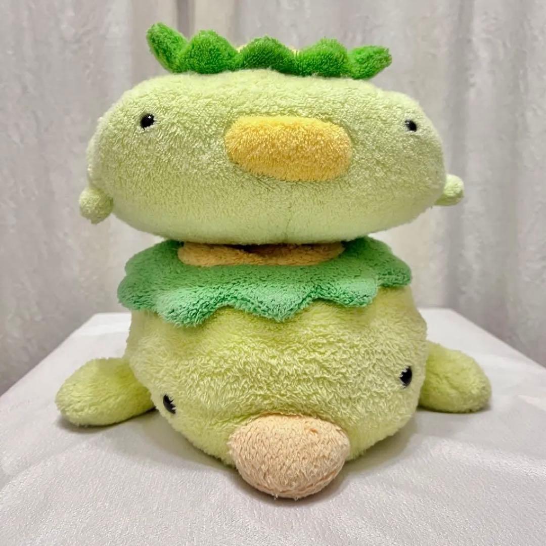 フリッカ まつもと 廃盤 カッパ ぬいぐるみ43cm&27cmましゅまろせらぴ