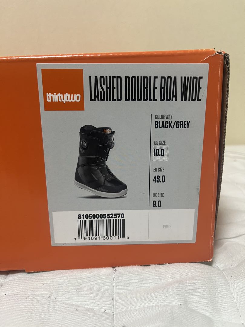 新品未使品ThirtyTwoLASHEDDOUBLE BOA WIDE 28.0