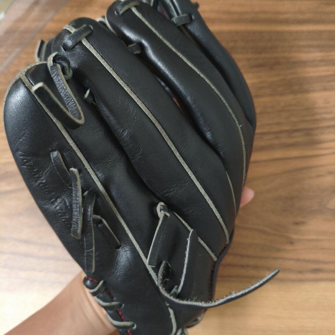 ZETT 軟式野球グローブ 黒