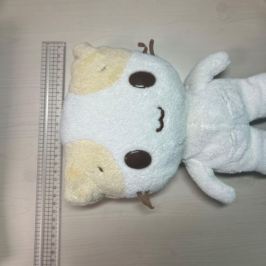 【激レア】マシュマロみたいなふわふわにゃんこ ぬいぐるみ レトロ