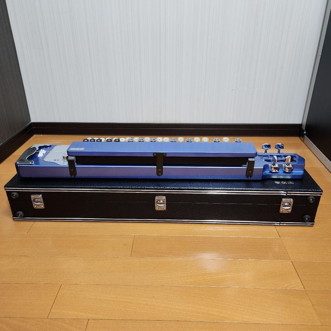 【定価7万】琴伝流 梅花 青パール アルト エレキ 電気大正琴