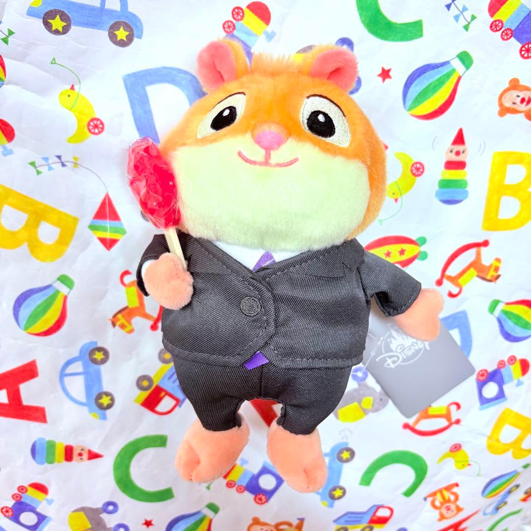 ズートピア レミングビジネスマン　ぬいぐるみ　ディズニーストア