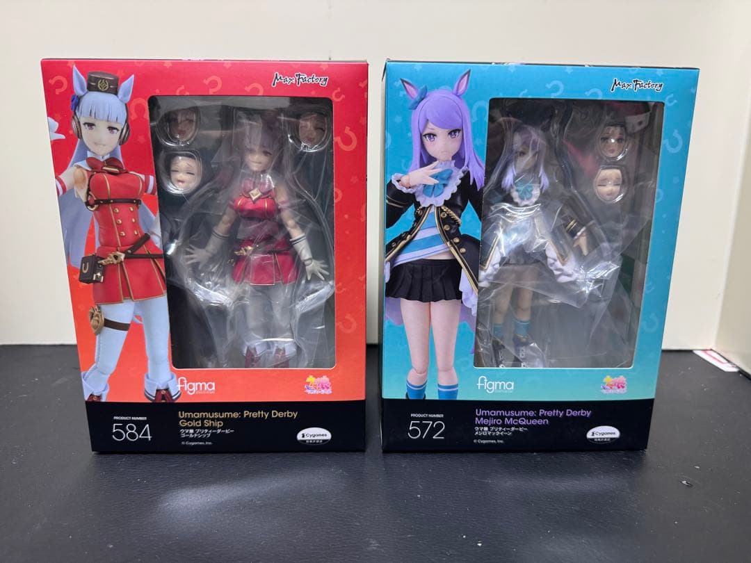 マックスファクトリー figma ゴールドシップ、メジロマックイーン新品セット