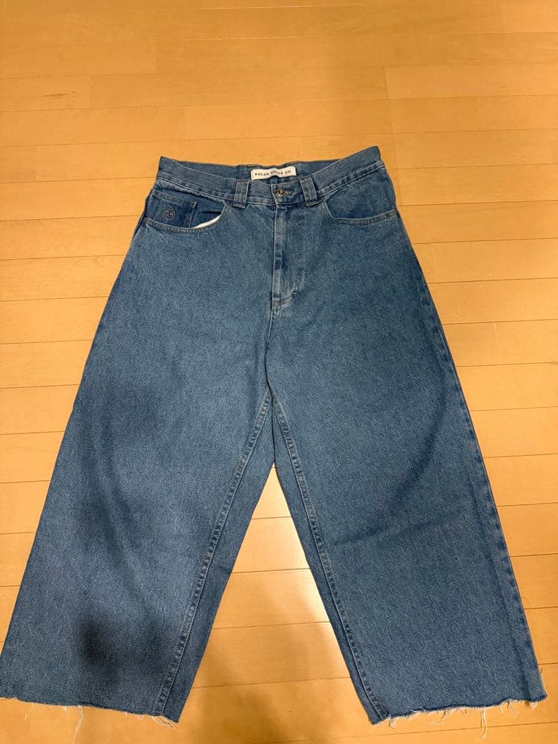 polerskate big boyブルーデニムパンツ