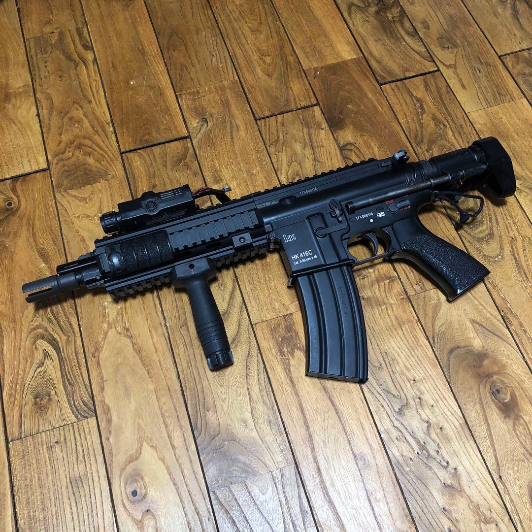 東京マルイ　次世代電動ガン　hk416c 外装カスタム