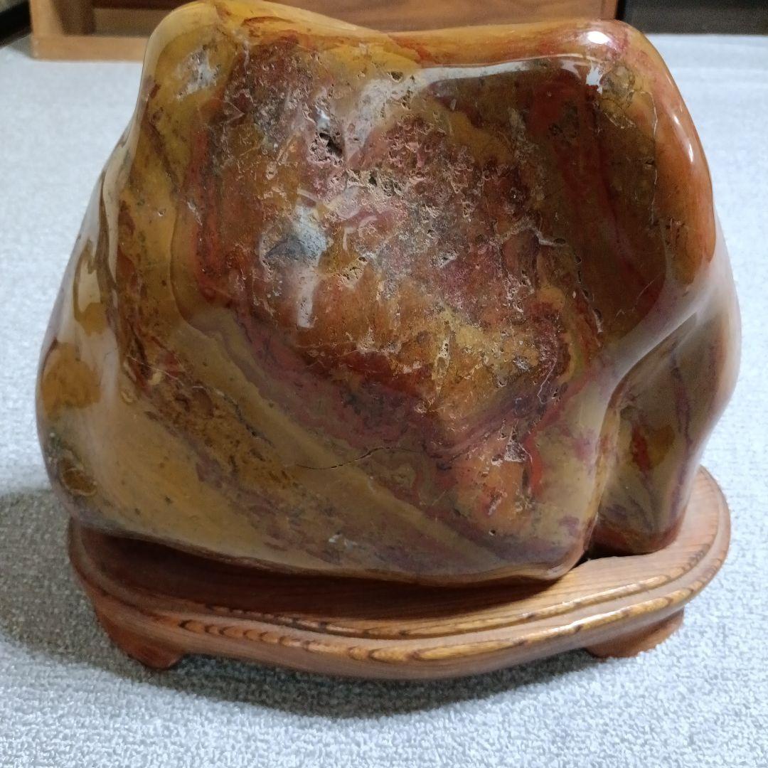 佐渡の赤玉石