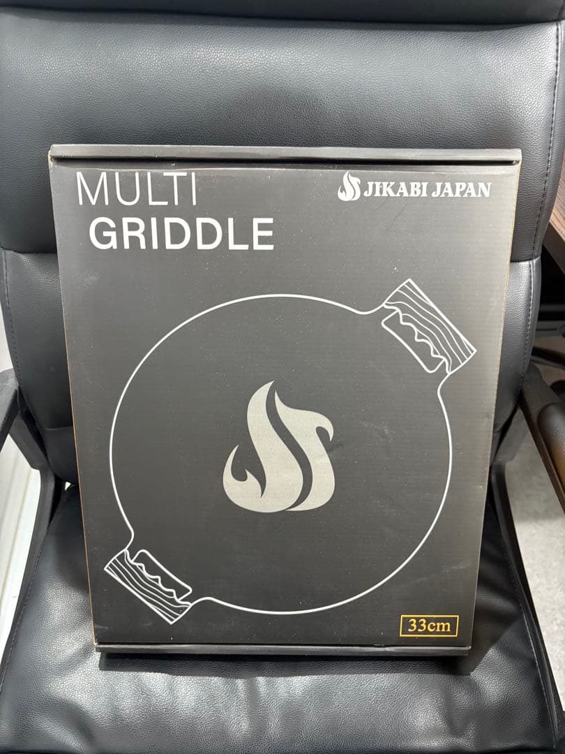 JIKABI JAPAN マルチグリドル 33cm＋専用蓋 セット 新品未開封