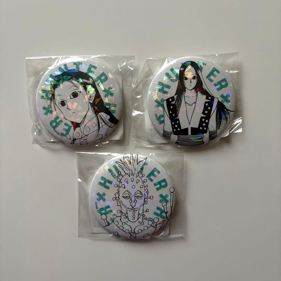 HUNTER × HUNTER オールスター缶バッジ イルミ ギタラクル セット