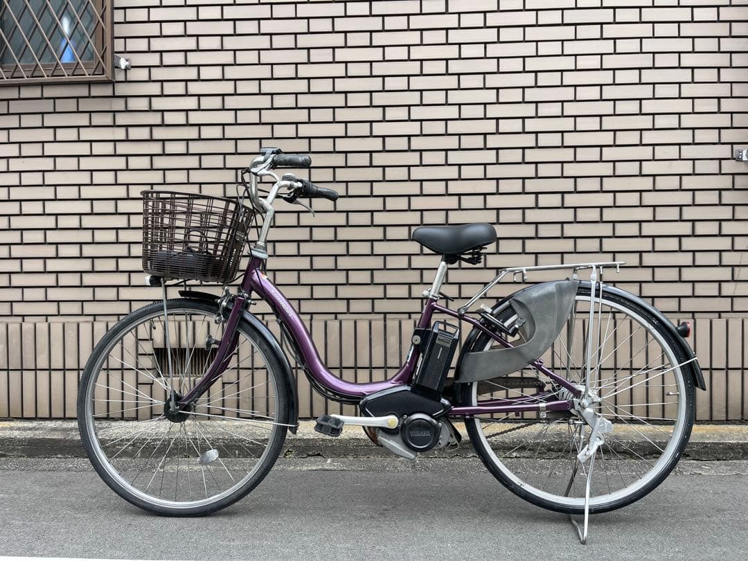 12.3ahヤマハパスナチュラル電動アシスト自転車26インチ