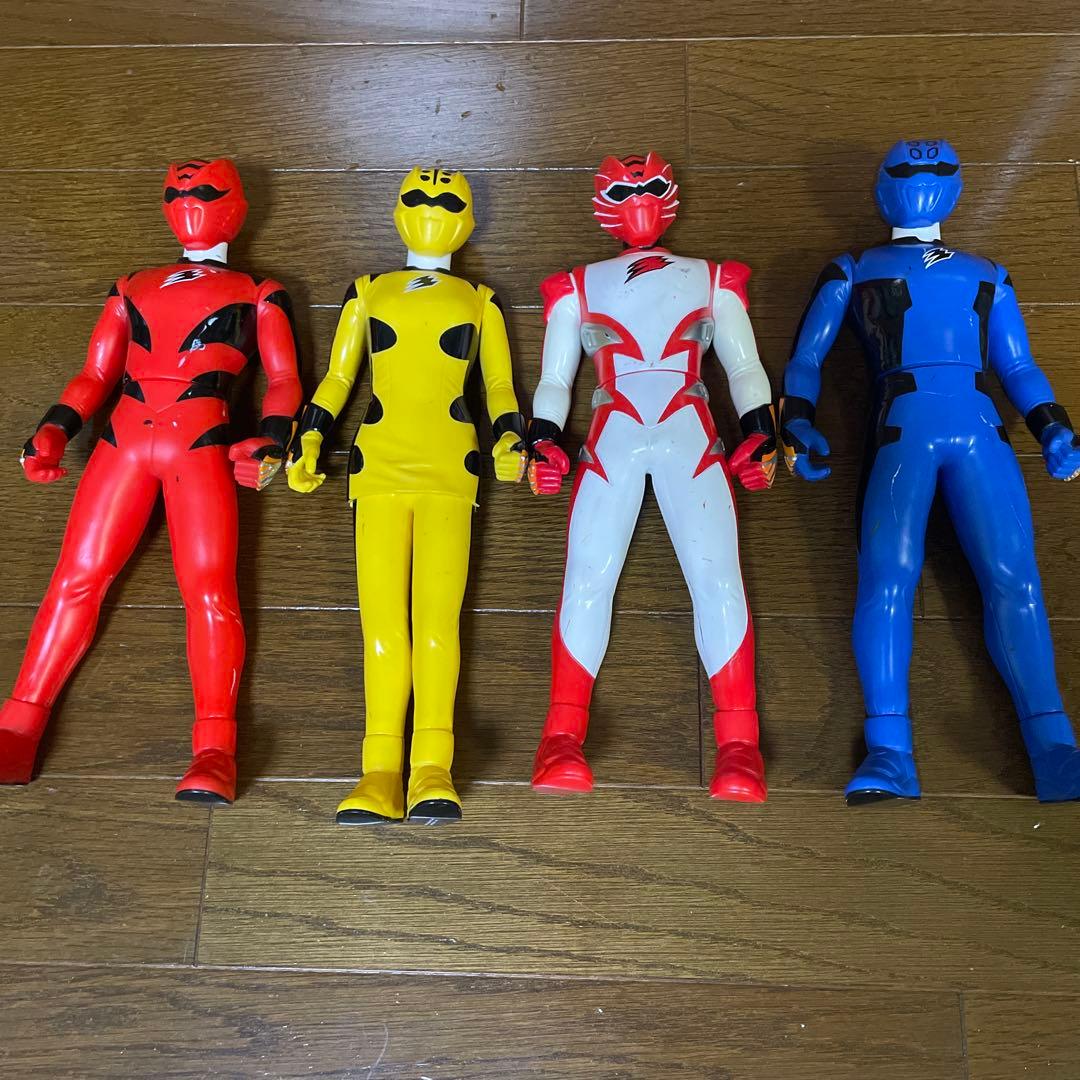 獣拳戦隊ゲキレンジャー30センチ✖️4体セット
