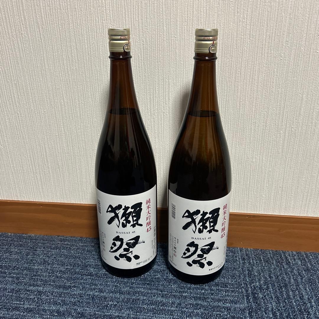 獺祭45 1800ml 2本セット　純米大吟醸