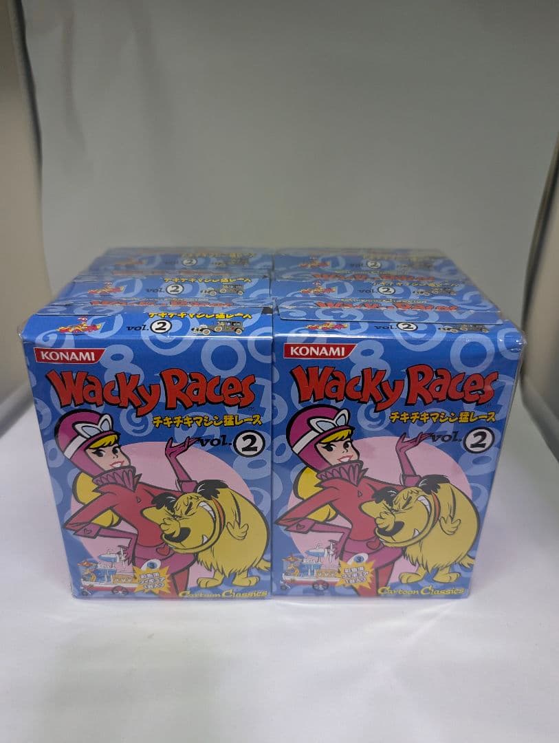 【内袋未開封】KONAMI Wacky Races Vol.2 6個セット