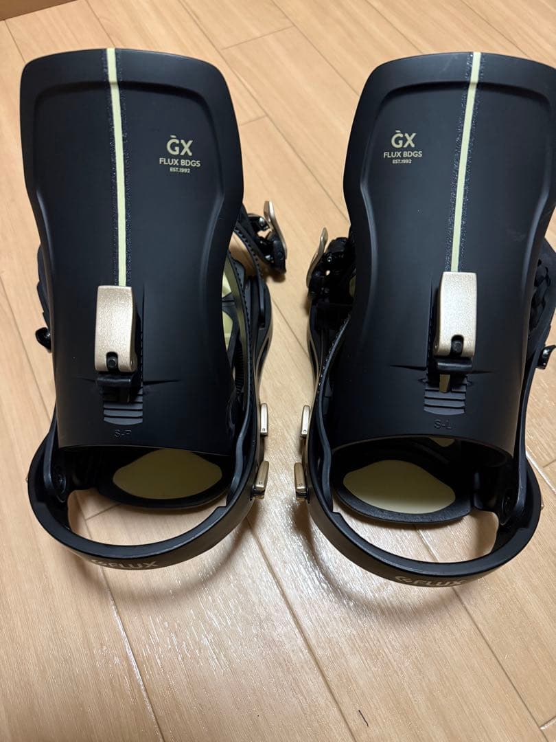 【美品】FLUX GX スノーボード ビンディング　S