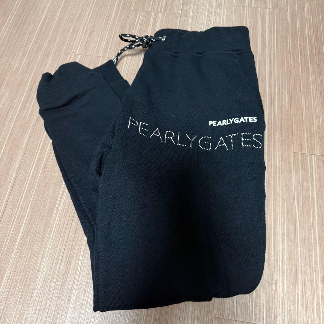 PEARLY GATES ネイビー ジョガーパンツ　サイズM