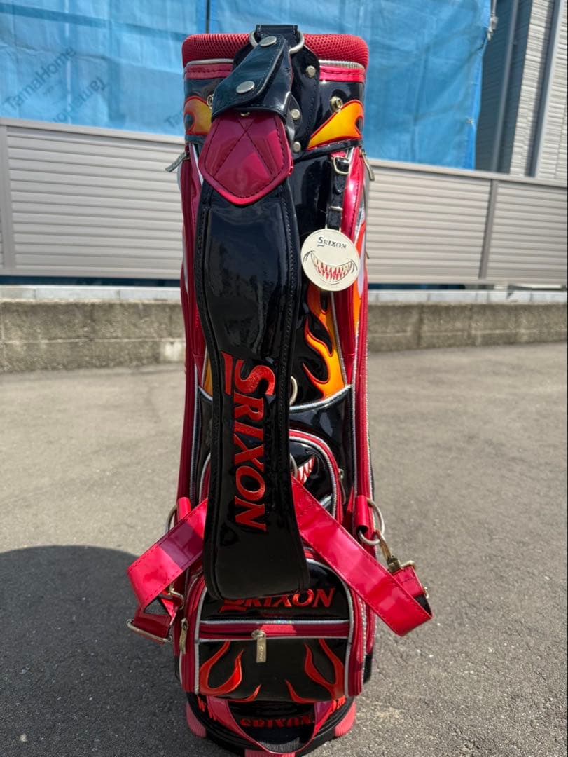 【激レア】 スリクソン ガオモンスター ファイヤーパターン キャディバッグ