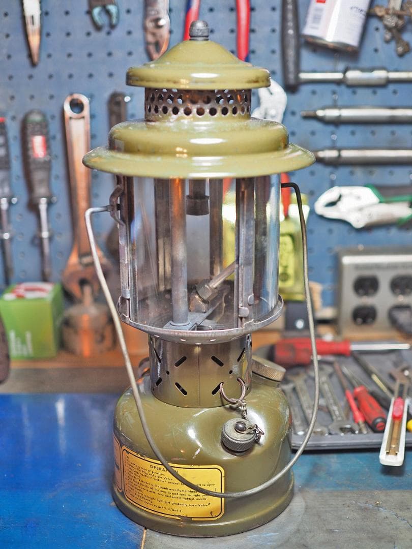 ケース箱付き1952年 コールマン 米軍納入USミリタリーランタンu26