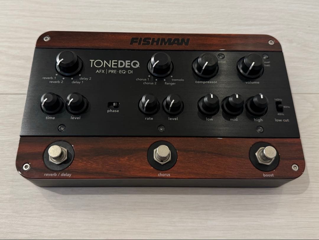 【美品、付属品完備】FISHMAN TONEDEQ プリアンプ