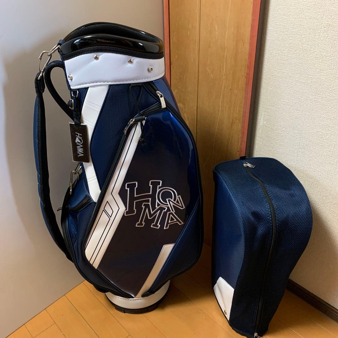 HONMA ネイビー キャディバック 送料無料