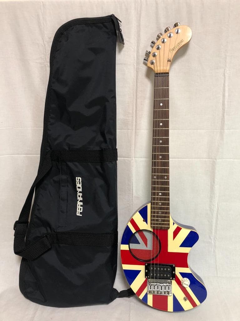 FERNANDES ZO-3 ユニオンジャック フェルナンデス アンプ内蔵