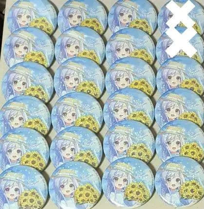 新妻八恵 ひまわり缶バッジ