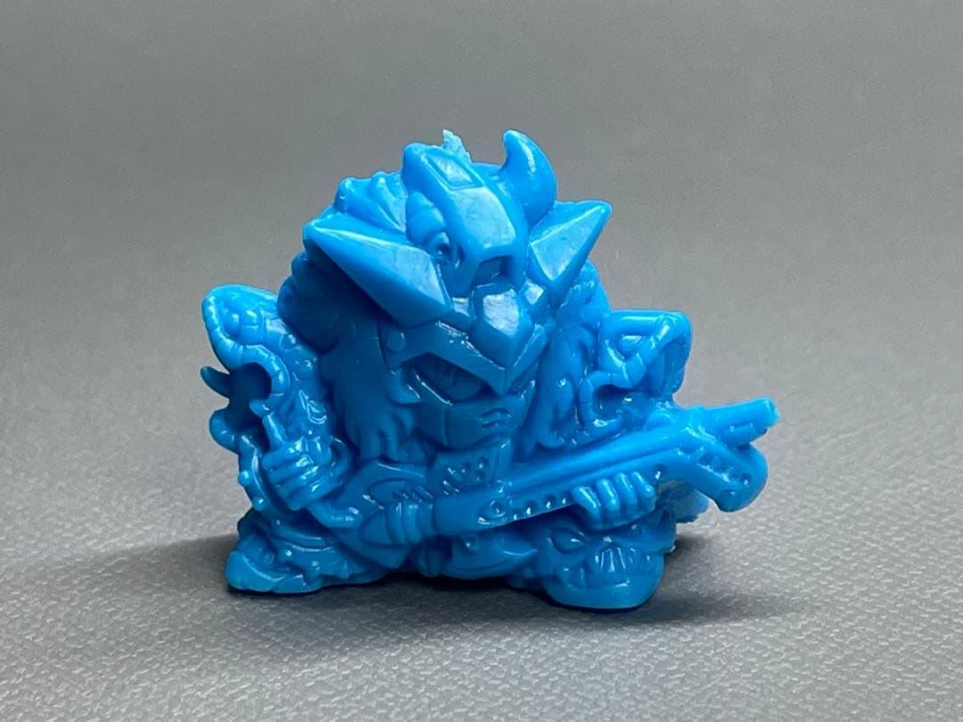 SDガンダム 元祖　ヘビメタル　ガン消し　青色
