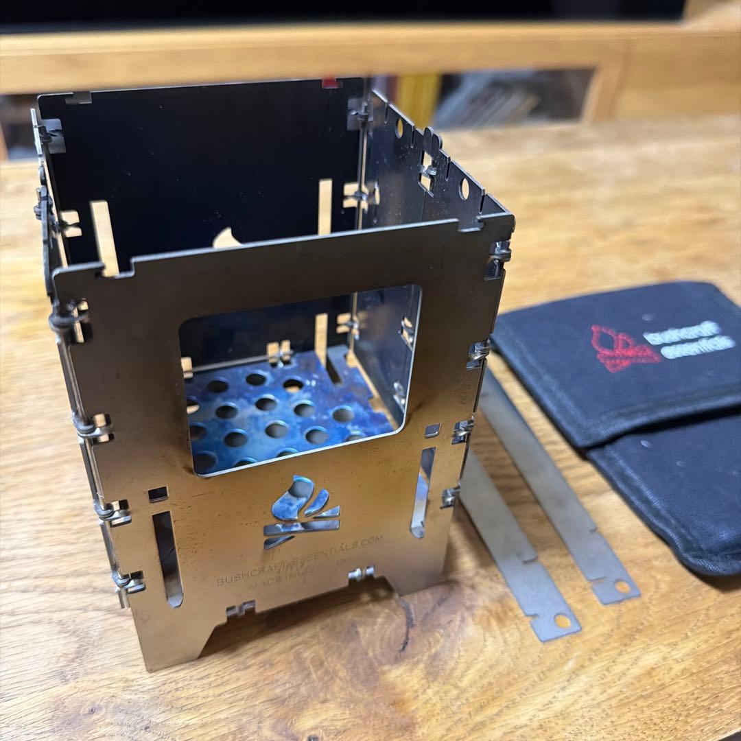 Bushbox LF チタン アウトドアーストーブ 専用ケースセット