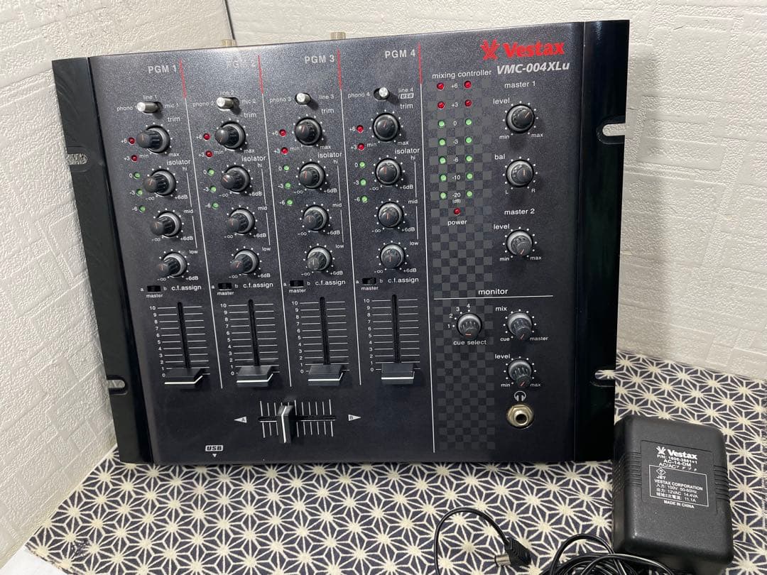 VESTAX ベスタクス　VMC-004XLu TUB-1 メンテナンス