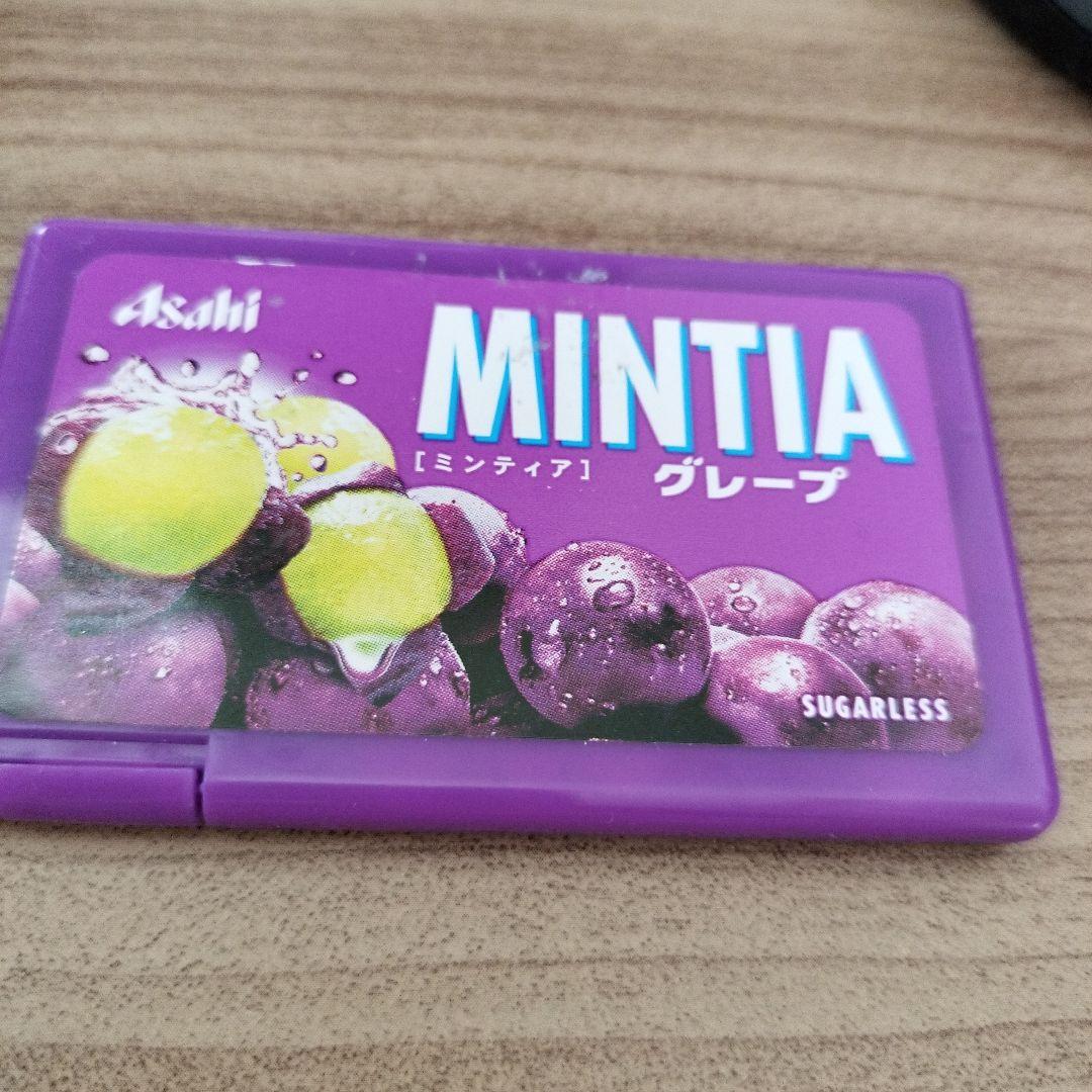 Asahi MINTIA グレープの空容器