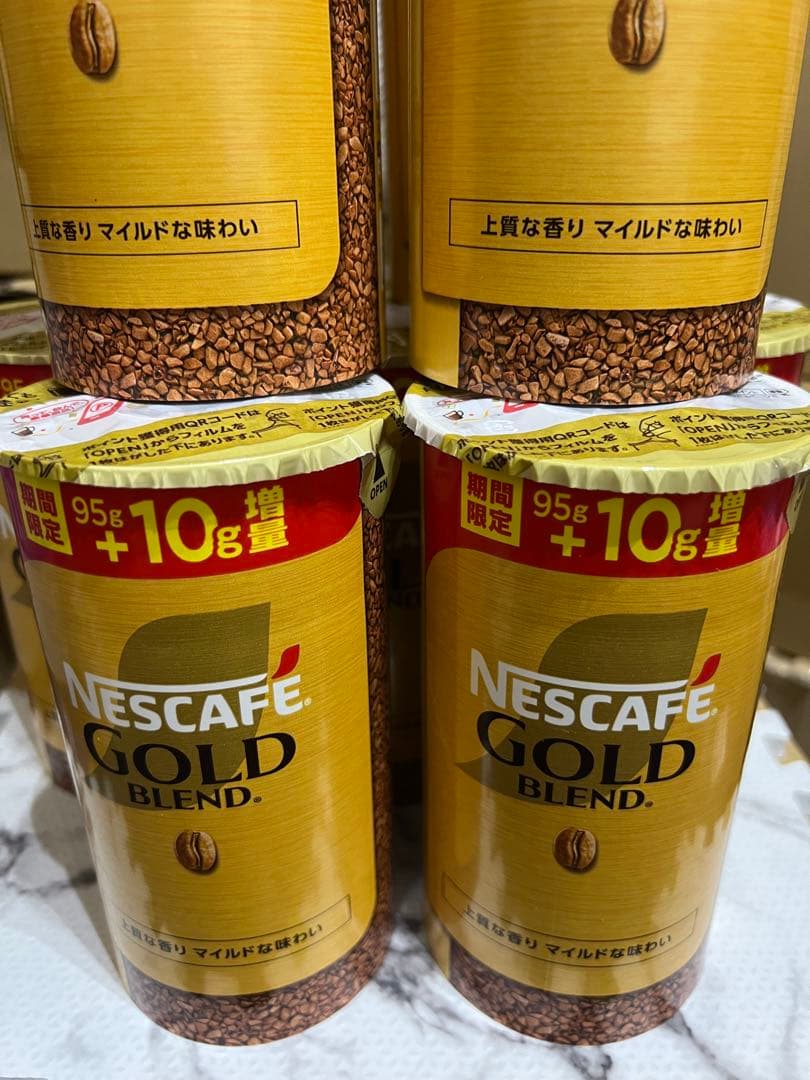 ネスカフェ ゴールドブレンド エコ＆システムパック 95 12個 10g増量
