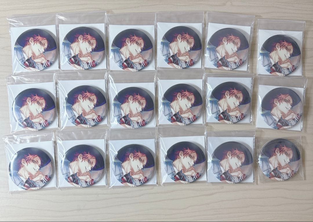 DAI 愛してる 缶バッジ Full Throttle4 HoneyWorks