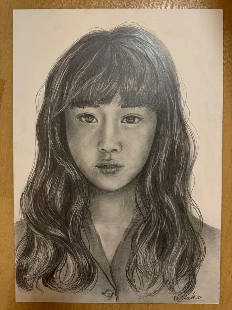 鉛筆画