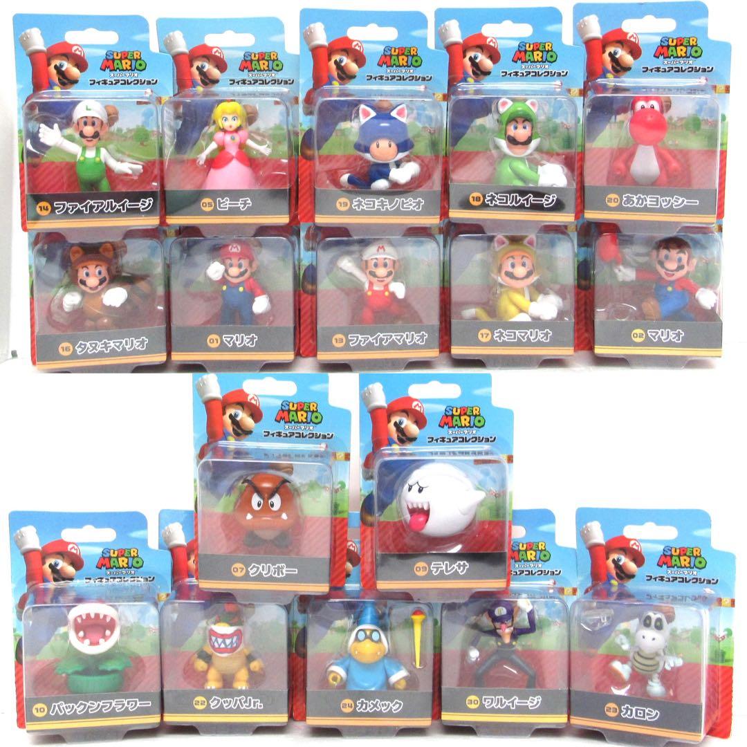 スーパーマリオフィギュアコレクション　17個セット