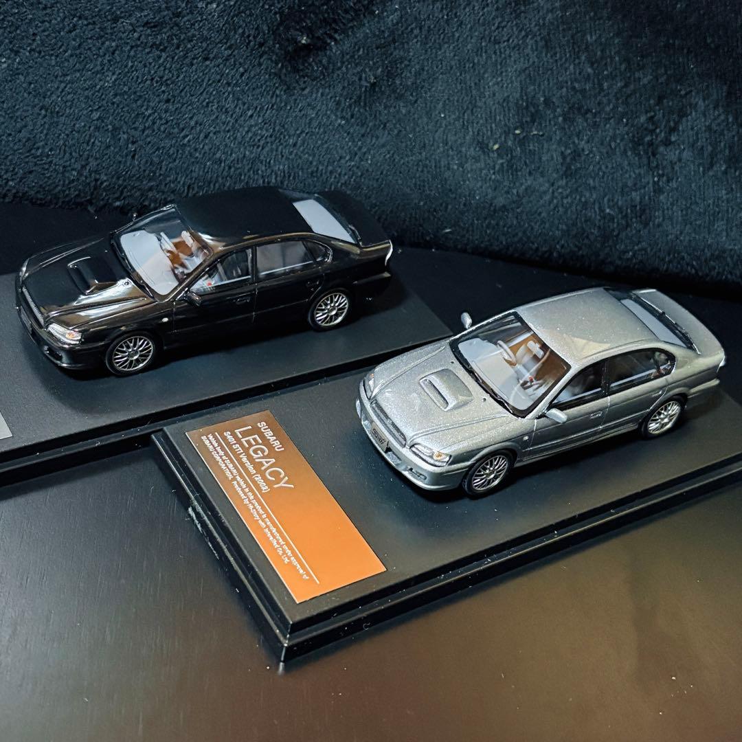 1/43 Hi-Story スバル レガシィ B4 S401 STi 2台セット