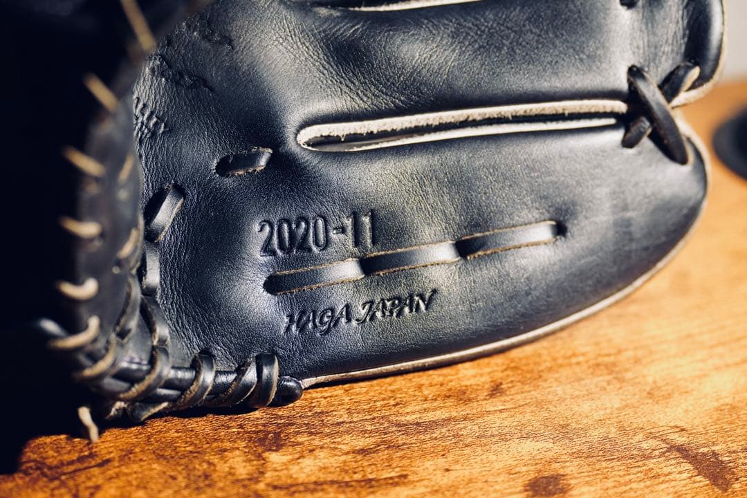 ℹ*︎様 の*り様 ミズノプロ Mizuno Pro 硬式 投手用 グラブ ブラ